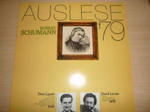 Cover Robert Schumann - Auslese '79 (LP) Schallplatten Ankauf