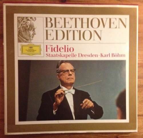 Cover Beethoven*, Staatskapelle Dresden, Karl Böhm - Fidelio (Box + 3xLP, RE) Schallplatten Ankauf