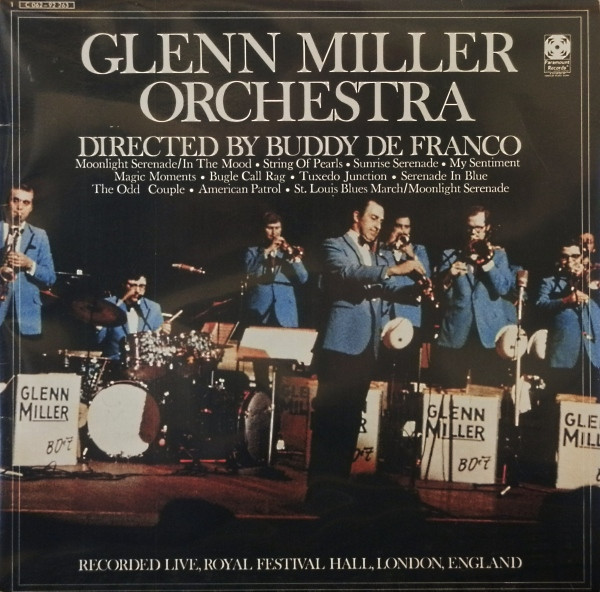 Cover Glenn Miller Orchestra* Directed By Buddy De Franco* - Glenn Miller Orchestra - Recorded Live, Royal Festival Hall, London, England (LP, Album) Schallplatten Ankauf