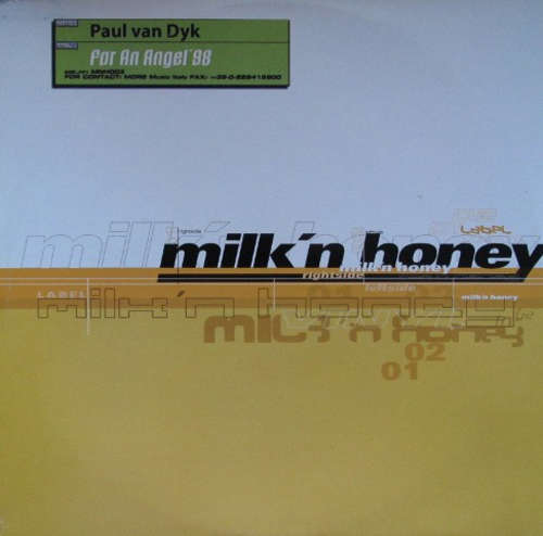 Cover Paul van Dyk - For An Angel '98 (12) Schallplatten Ankauf