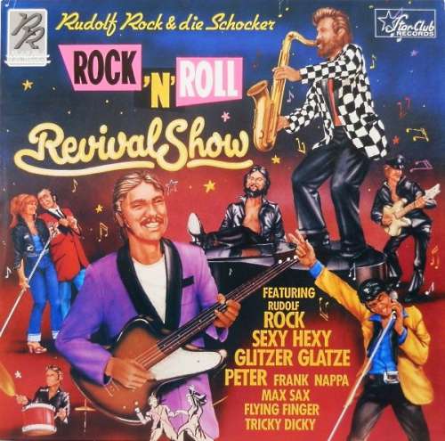 Cover Rudolf Rock & Die Schocker - Rock 'N' Roll Revival Show (LP, Album) Schallplatten Ankauf
