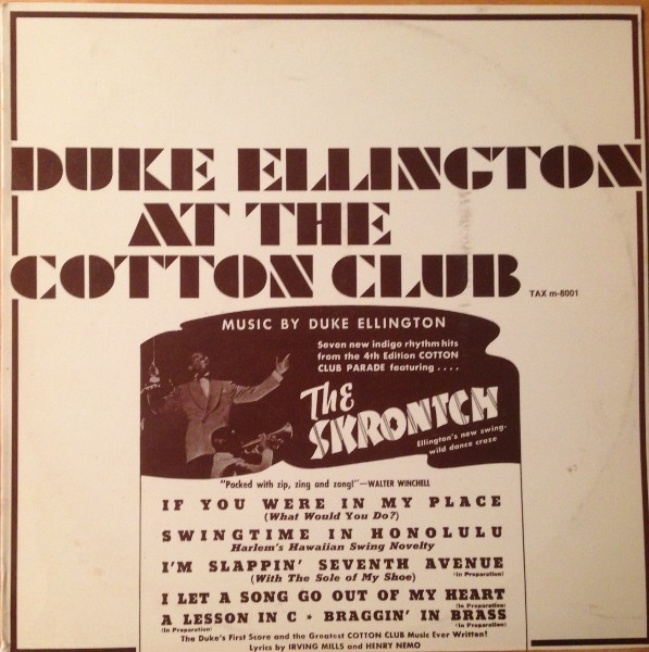 Cover Duke Ellington - Duke Ellington At The Cotton Club (LP, Comp) Schallplatten Ankauf