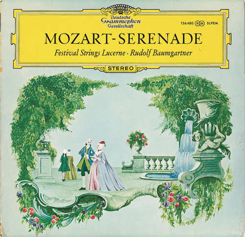 Cover Wolfgang Amadeus Mozart Performed By Festival Strings Lucerne, Rudolf Baumgartner - Serenade (LP) Schallplatten Ankauf