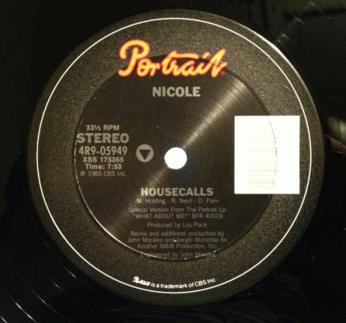 Bild Nicole* - Housecalls (12) Schallplatten Ankauf