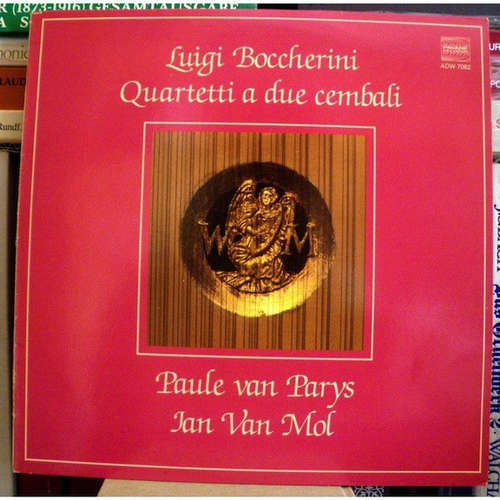 Cover Luigi Boccherini - Paule van Parys, Jan Van Mol - Quartetti A Due Cembali (LP) Schallplatten Ankauf