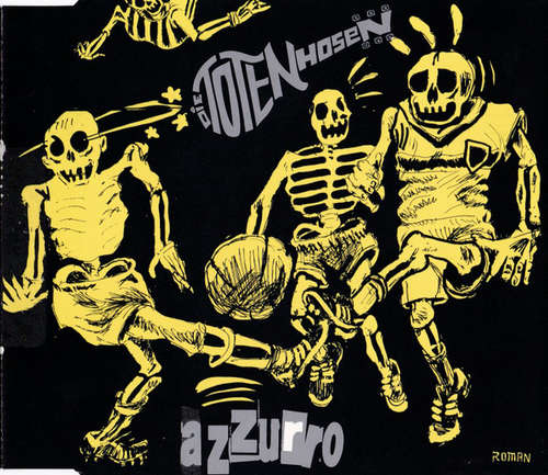 Cover Die Toten Hosen - Azzurro (CD, Single, Yel) Schallplatten Ankauf