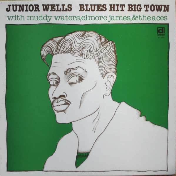 Cover Junior Wells - Blues Hit Big Town (LP, Album, RE) Schallplatten Ankauf