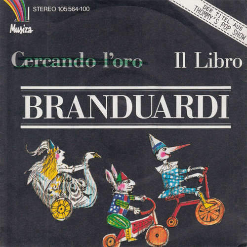 Cover Branduardi* - Cercando L'oro (7, Single) Schallplatten Ankauf
