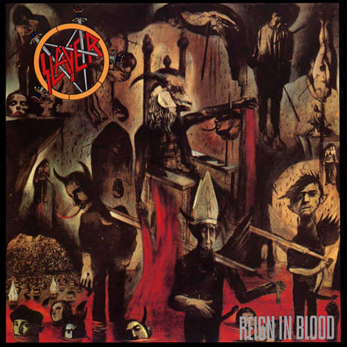 Cover Slayer - Reign In Blood (LP, Album, RE, RM, 180) Schallplatten Ankauf