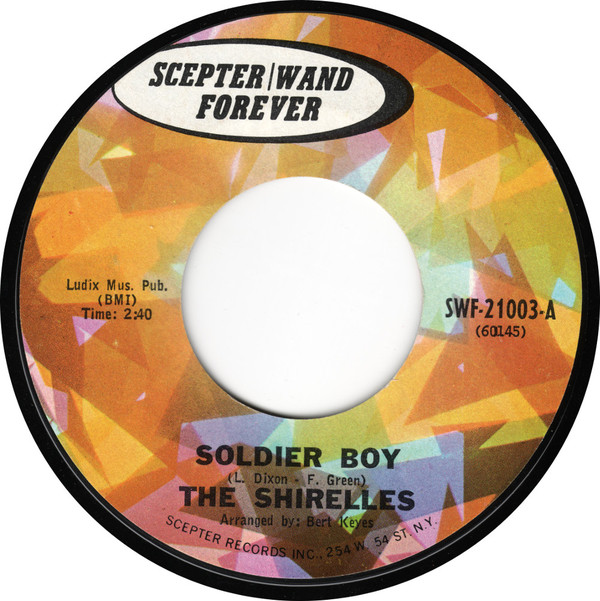 Cover The Shirelles - Soldier Boy (7, Single, RE, Ter) Schallplatten Ankauf