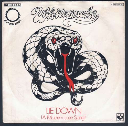 Cover Whitesnake - Lie Down (A Modern Love Song) (7, Single) Schallplatten Ankauf