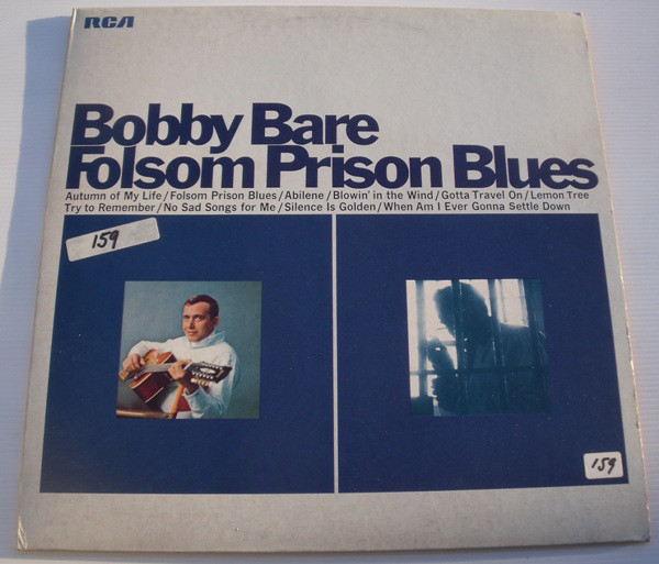 Cover Bobby Bare - Folsom Prison Blues (LP, Album, RE) Schallplatten Ankauf