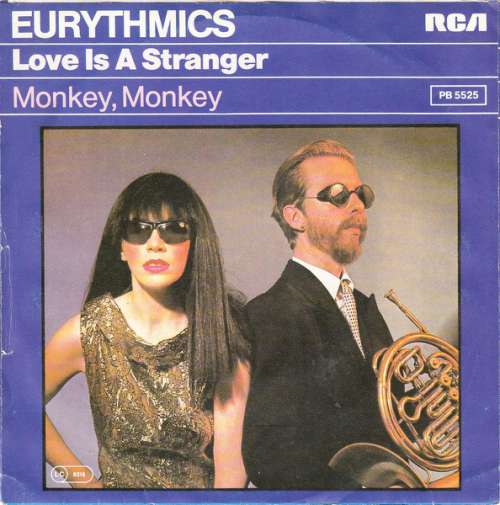 Cover Eurythmics - Love Is A Stranger (7, Single) Schallplatten Ankauf