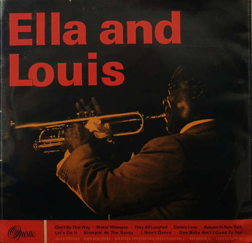 Cover Ella* And Louis* - Ella And Louis (LP, Mono, Club) Schallplatten Ankauf