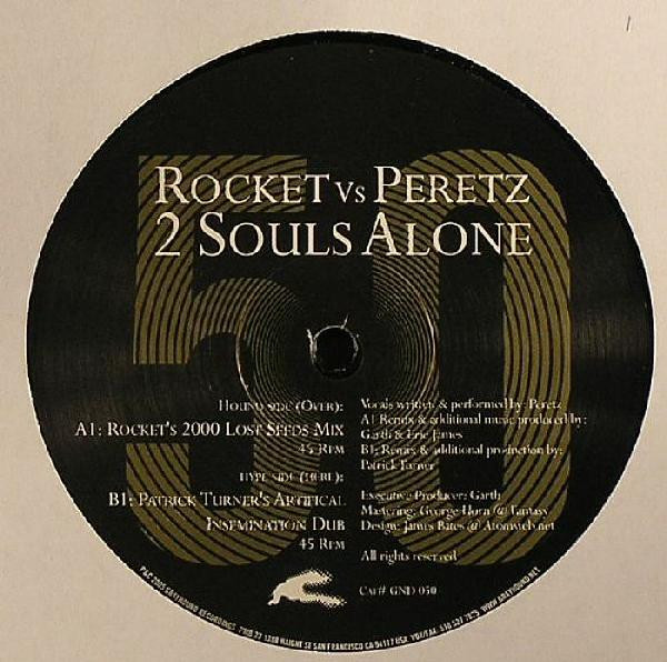 Cover Rocket vs. Peretz* - 2 Souls Alone (12) Schallplatten Ankauf