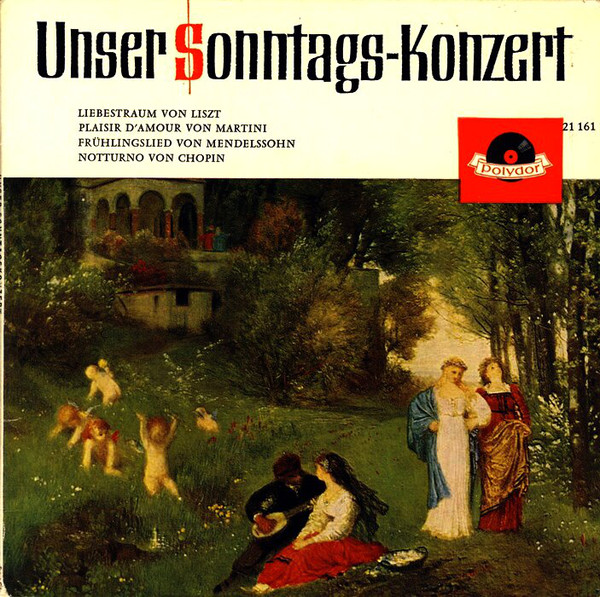 Cover Herbert Heinemann - Liebestraum / Plaisir D'amour / Frühlingslied / Notturno Op. 9 Nr. 2 (7, EP, Mono, RE) Schallplatten Ankauf