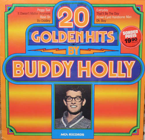 Cover Buddy Holly - 20 Golden Hits By Buddy Holly (LP, Comp) Schallplatten Ankauf