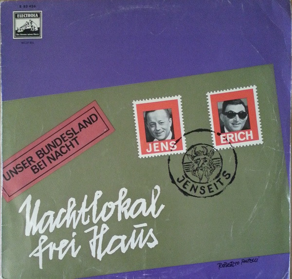 Cover Jens* Und Erich* - Nachtlokal Frei Haus (LP) Schallplatten Ankauf