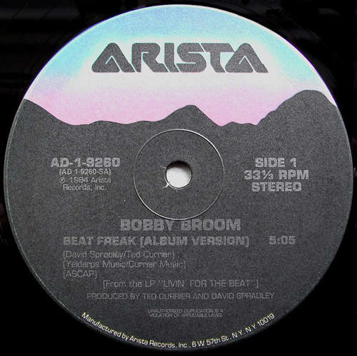 Cover Bobby Broom - Beat Freak (12) Schallplatten Ankauf