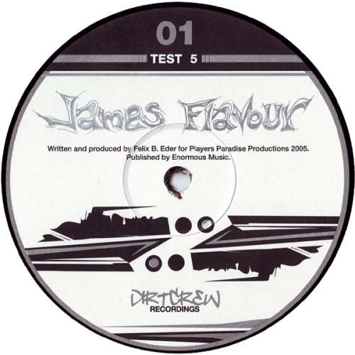 Cover James Flavour - Test 5 / Powderroom (12) Schallplatten Ankauf