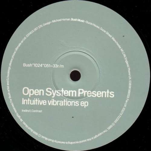 Cover Open System - Intuitive Vibrations EP (12, EP) Schallplatten Ankauf