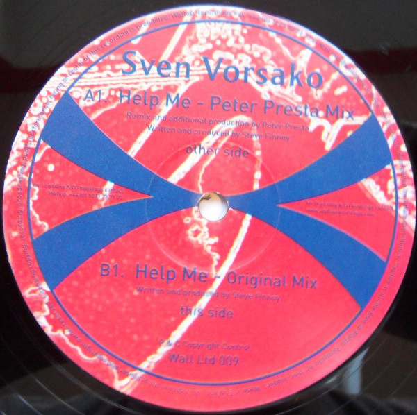 Cover Sven Vorsako - Help Me (12) Schallplatten Ankauf