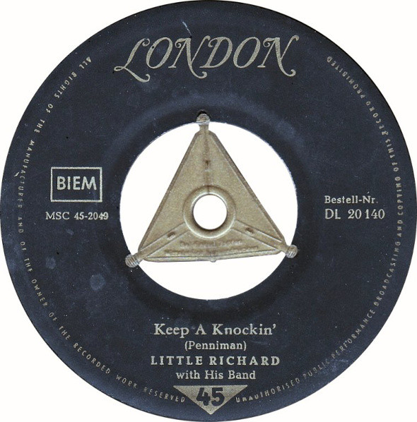 Cover Little Richard With His Band* - Keep A Knockin' / Can't Believe You Wanna Leave (7) Schallplatten Ankauf