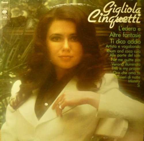 Cover Gigliola Cinquetti - Gigliola Cinquetti (LP, Album, RE) Schallplatten Ankauf