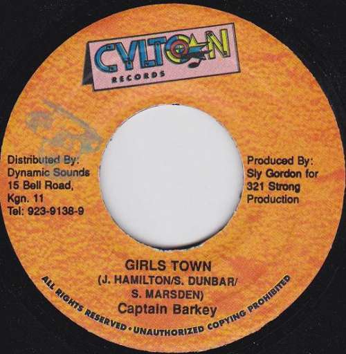 Cover Captain Barkey - Girls Town (7) Schallplatten Ankauf