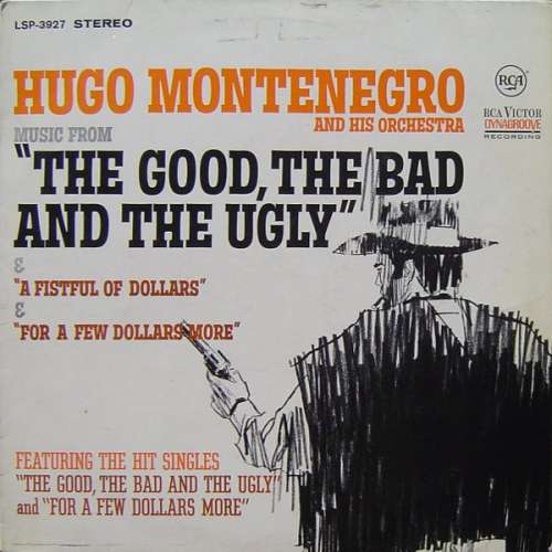 Cover Hugo Montenegro And His Orchestra - Music From 'A Fistful Of Dollars', 'For A Few Dollars More' & 'The Good, The Bad And The Ugly' (LP, Album) Schallplatten Ankauf