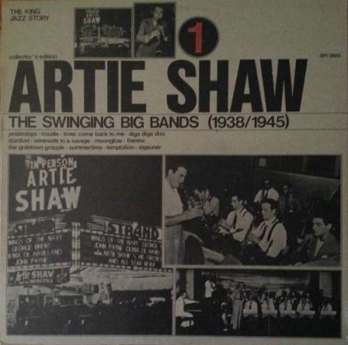 Cover Artie Shaw - The Swinging Big Bands Vol. 1 (1938/1945) (LP, Comp, Mono) Schallplatten Ankauf