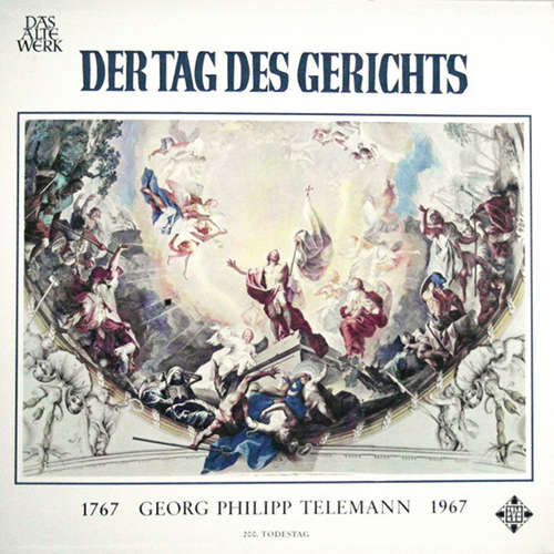 Cover Georg Philipp Telemann - Der Tag Des Gerichts (1767 - 1967: 200. Todestag) (2xLP + Box) Schallplatten Ankauf