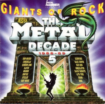 Cover Various - Giants Of Rock - The Metal Decade 1988 - 89 Vol. 5 (2xLP, Comp) Schallplatten Ankauf