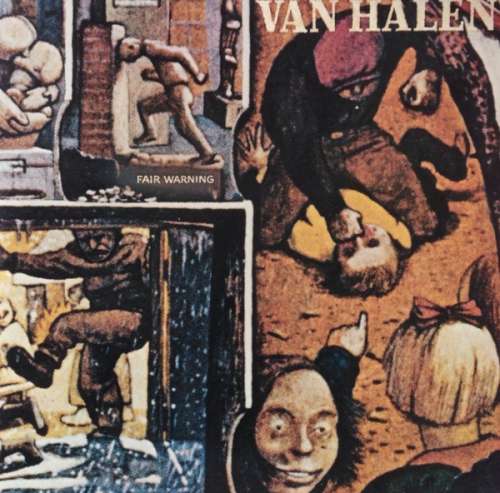 Cover Van Halen - Fair Warning (LP, Album, M/Print) Schallplatten Ankauf
