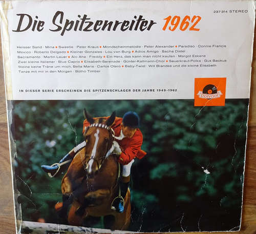 Bild Various - Die Spitzenreiter 1962 (LP, Comp) Schallplatten Ankauf