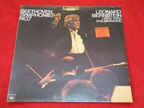 Cover Beethoven*, Leonard Bernstein, New York Philharmonic* - Symphonies No. 7  (LP, RE) Schallplatten Ankauf