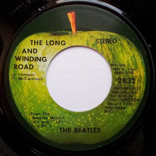 Cover The Beatles - The Long And Winding Road (7, Single) Schallplatten Ankauf