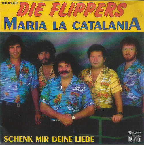 Cover Die Flippers - Maria La Catalania (7, Single) Schallplatten Ankauf