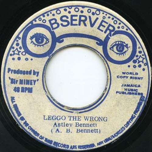 Cover Astley Bennett - Leggo The Wrong (7) Schallplatten Ankauf