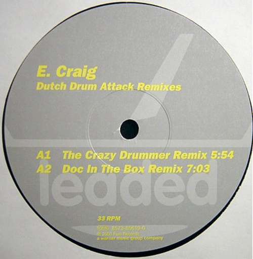 Cover E. Craig* - Dutch Drum Attack Remixes (12) Schallplatten Ankauf