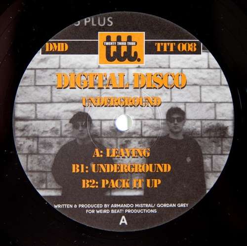 Cover Digital Disco - Underground (12) Schallplatten Ankauf