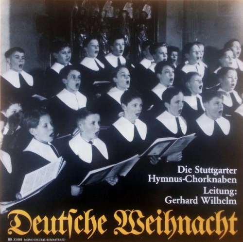 Cover Stuttgarter Hymnus-Chorknaben - Deutsche Weihnacht - Deutsche Weihnachtslieder (LP, Mono, RE, RM) Schallplatten Ankauf