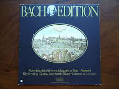 Cover Johann Sebastian Bach, Gustav Leonhardt - Goldberg-Variationen  (LP) Schallplatten Ankauf
