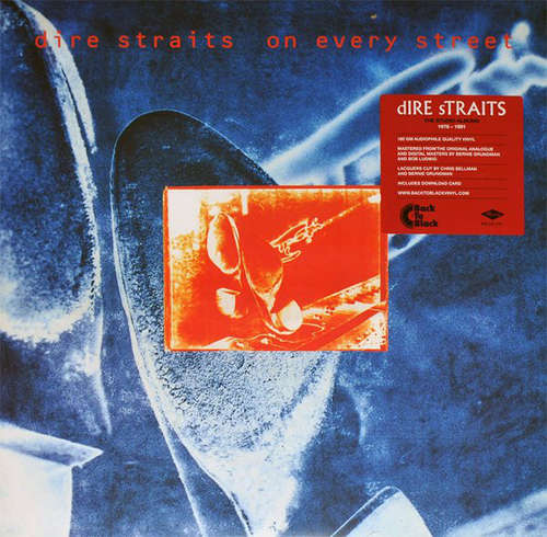 Cover Dire Straits - On Every Street (2xLP, Album, RE, RM, 180) Schallplatten Ankauf