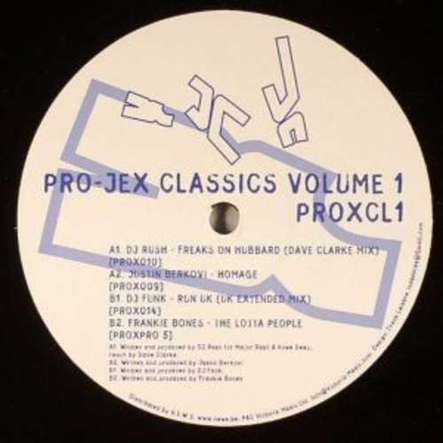 Cover Pro-Jex Classics Volume 1 Schallplatten Ankauf