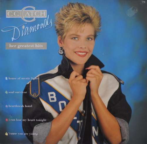 Cover C.C. Catch - Diamonds - Her Greatest Hits (LP, Comp) Schallplatten Ankauf