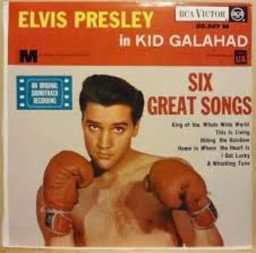 Cover Elvis Presley With The Jordanaires - Elvis Presley In Kid Galahad / Six Great Songs (7, EP, Mono) Schallplatten Ankauf