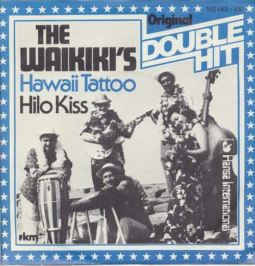 Cover The Waikiki's - Hawaii Tattoo / Hilo Kiss (7, Single, RE) Schallplatten Ankauf