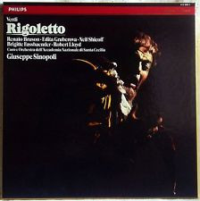 Cover Verdi*, Giuseppe Sinopoli - Rigoletto (3xLP + Box) Schallplatten Ankauf