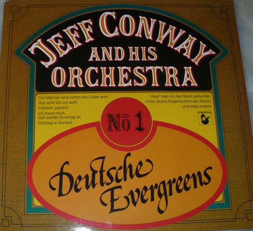 Cover Jeff Conway And His Orchestra - No. 1 - Deutsche Evergreens (LP, Album) Schallplatten Ankauf